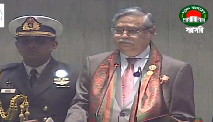 জয় হয়েছে জনগণের, জয় হয়েছে গণতন্ত্রের : সংসদে রাষ্ট্রপতি জয় হয়েছে জনগণের, জয় হয়েছে গণতন্ত্রের : সংসদে রাষ্ট্রপতি