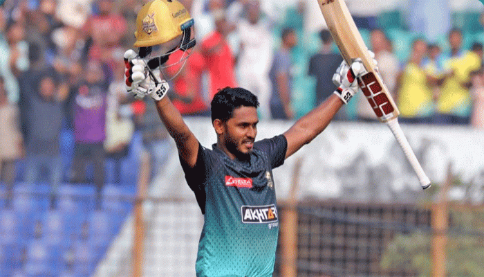 বিধ্বংসী সেঞ্চুরিতে রেকর্ডবুকে তানজিদ তামিম  বিধ্বংসী সেঞ্চুরিতে রেকর্ডবুকে তানজিদ তামিম