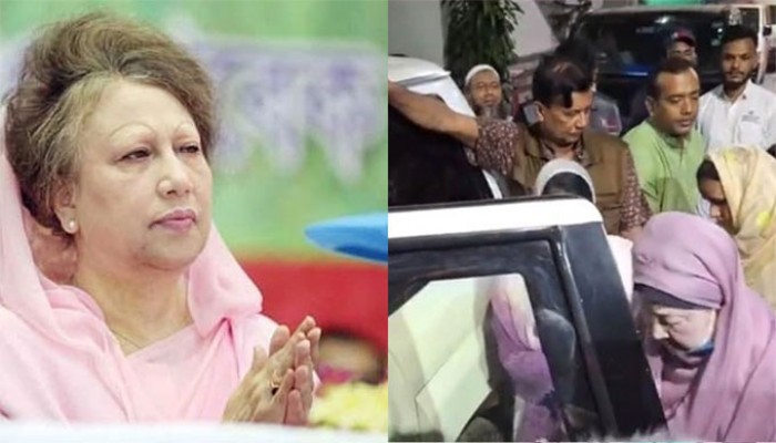 বাসায় ফিরলেন খালেদা জিয়া