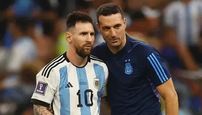 বিশ্রামে মেসি, নিষিদ্ধ স্কালোনি