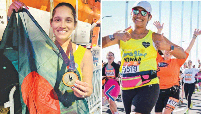 ম্যারাথনে অংশ  নিলেন এলি