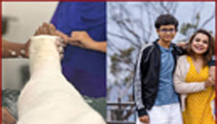 দুর্ঘটনার কবলে শাওন