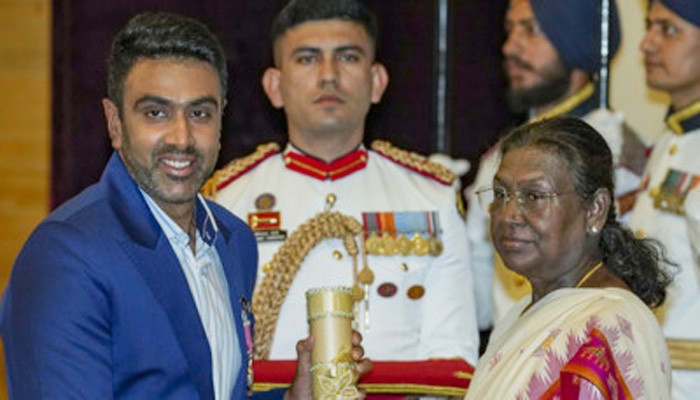 পদ্মশ্রী পেলেন অশ্বিন