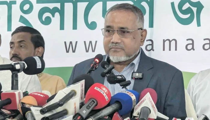 জুলাই সনদের ভিত্তিতে আগামী নির্বাচন হতে হবে : জামায়াত জুলাই সনদের ভিত্তিতে আগামী নির্বাচন হতে হবে : জামায়াত