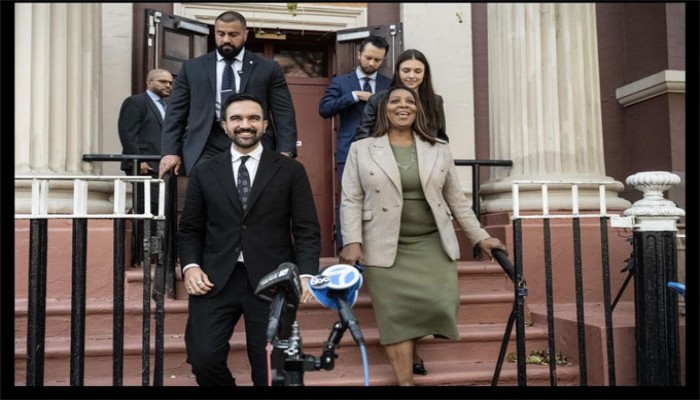 শেষ মুহূর্তে ক্যুমোর কৃষ্ণাঙ্গ ভোটব্যাংকে আঘাত হানলেন মামদানি