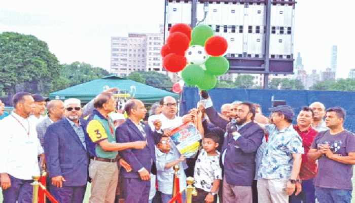 ঠিকানা ফুটবল টুর্নামেন্টের জাঁকজমকপূর্ণ উদ্বোধন