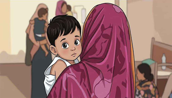 ​দেশে হামের উপসর্গে আরও ৭ শিশুর মৃত্যু