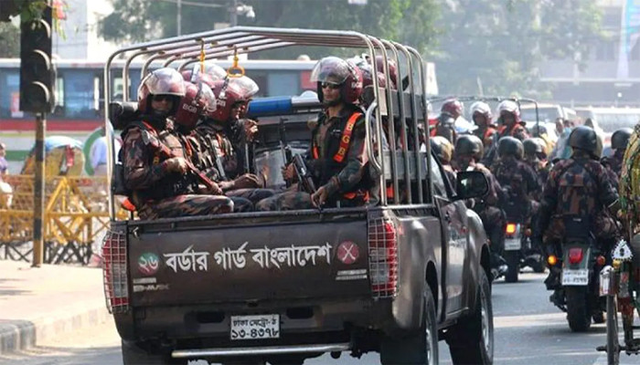 ​পাঁচ জেলায় বিজিবি মোতায়েন
