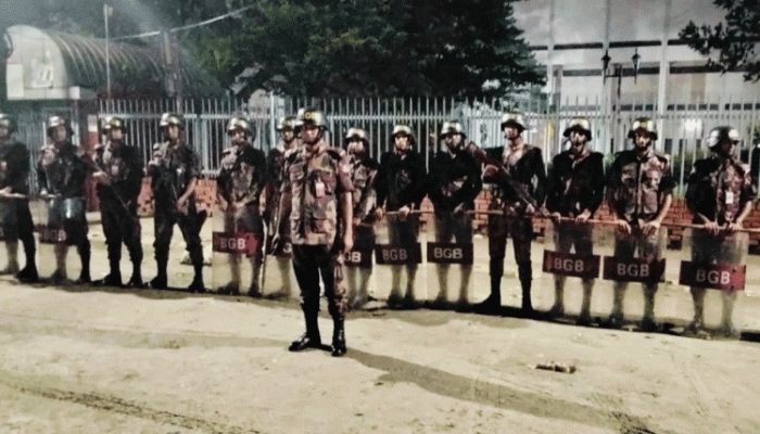 ​রাজধানীতে বিজিবি মোতায়েন