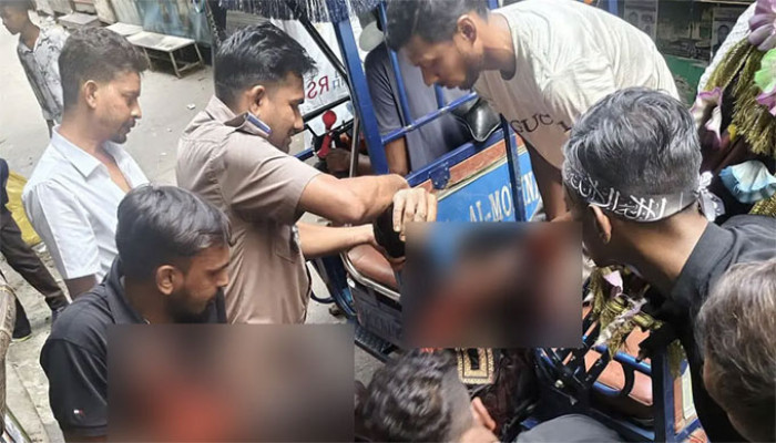 পুরান ঢাকায় তাজিয়া মিছিলে অংশ নেওয়া যুবককে কুপিয়ে হত্যা