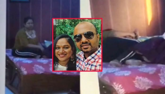স্বামীর নিথর দেহ ও রক্তাক্ত সন্তান, পাশে শুয়ে ফোনে ব্যস্ত স্ত্রী
