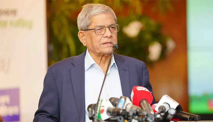বাংলাদেশকে বাণিজ্যযুদ্ধে সঙ্গে রাখতে চায় চীন : মির্জা ফখরুল