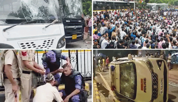 ​দিল্লিতে ১১৮ পুলিশ আহত, ৭০ ‘ককরোচ’ গ্রেপ্তার