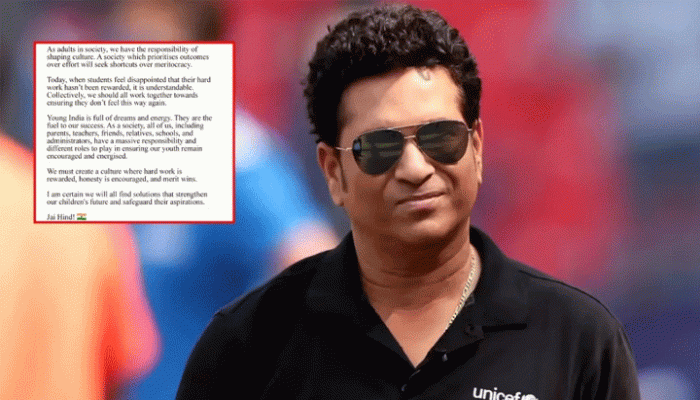 ​‘ব্যর্থতা মেনে নেওয়া যায়, কিন্তু প্রতারণা নয়’-শিক্ষার্থীদের উদ্দেশে শচীন টেন্ডুলকার