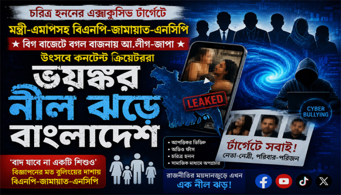 ভয়ঙ্কর নীল ঝড়ে বাংলাদেশ