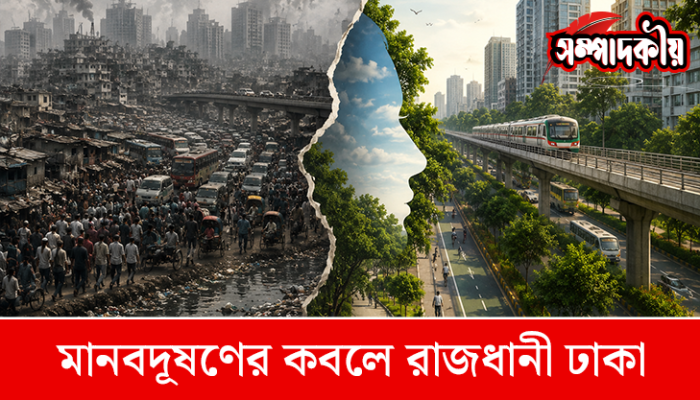 মানবদূষণের কবলে রাজধানী ঢাকা