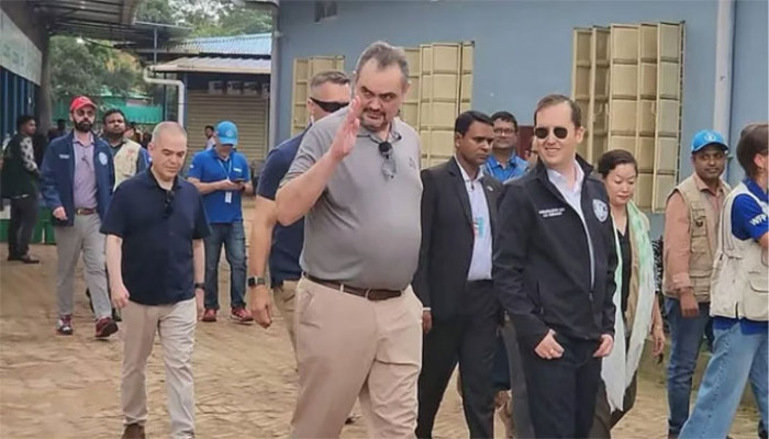 উখিয়ায় যুক্তরাষ্ট্রের বিশেষ দূত, ঘরে ফেরার আকুতি রোহিঙ্গাদের
