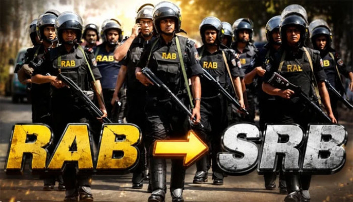 র‍্যাবের বদলে আসছে এসআরবি