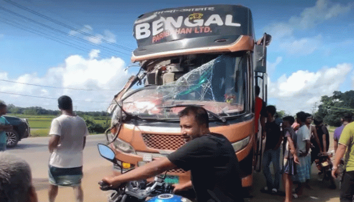 ​সিলেটে দুই বাসের মুখোমুখি সংঘর্ষে নিহত বেড়ে ৯, আহত অন্তত ১৪