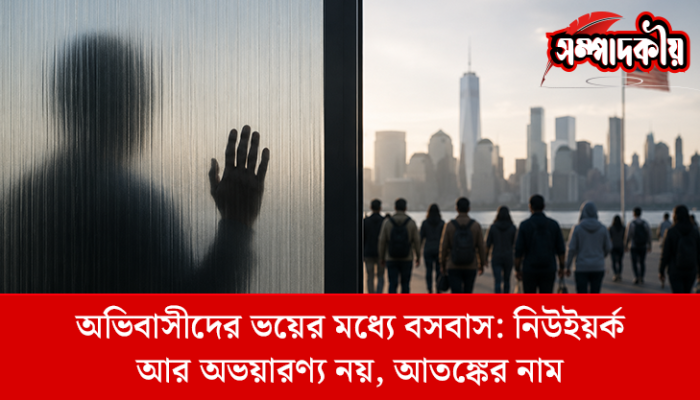 ​অভিবাসীদের ভয়ের মধ্যে বসবাস : নিউইয়র্ক আর অভয়ারণ্য নয়, আতঙ্কের নাম