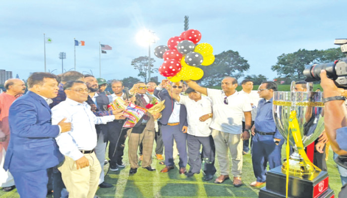 ​সন্দ্বীপ ইউনাইটেড চ্যাম্পিয়ন  ব্রঙ্কস ইউনাইটেড রানার্সআপ