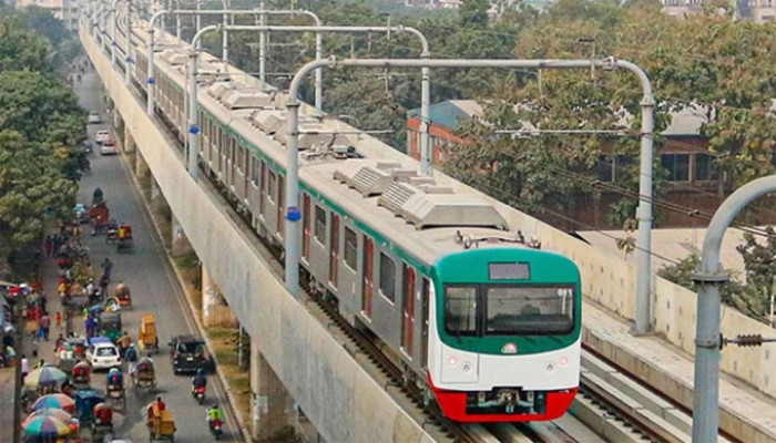 মেট্রোরেলের ৪৬ পিয়ারে ফাটল