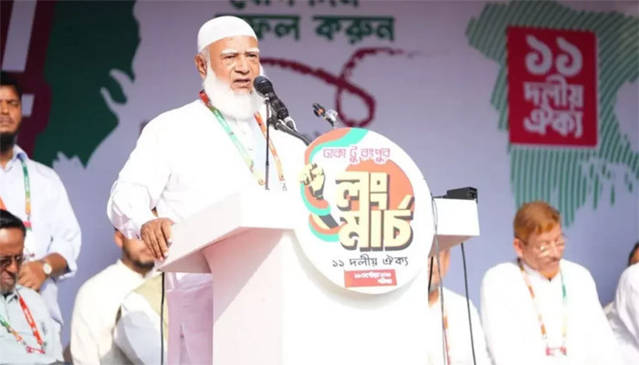 ​দাবি যে কোনো সময় এক দফায় পরিণত হতে পারে : ডা. শফিকুর রহমান