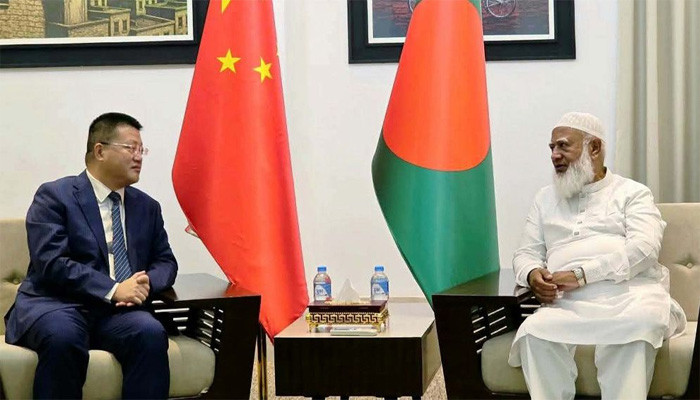 ​বিরোধীদলীয় নেতার সঙ্গে চীনের রাষ্ট্রদূতের বিদায়ী সাক্ষাৎ
