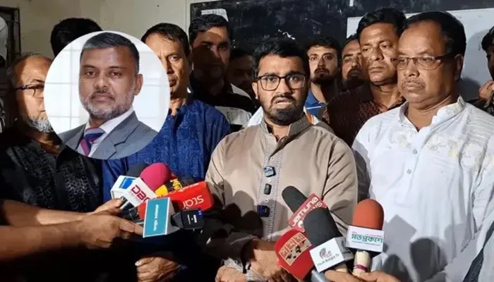 শিশির মনিরকে জামায়াত থেকে বহিষ্কার চাইলেন রাশেদ খাঁন