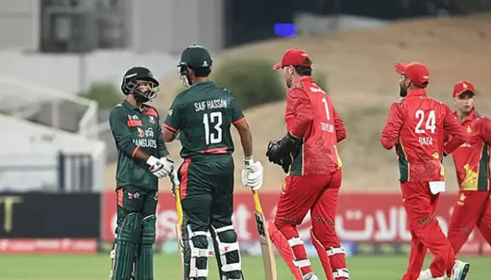 জিম্বাবুয়ের কাছে বাংলাদেশের লজ্জার হার