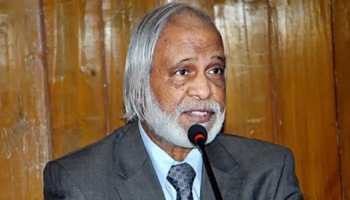 হাসপাতালে ভর্তি স্থানীয় সরকার মন্ত্রী আবদুল মঈন খান