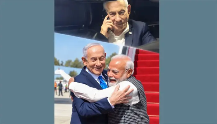 মোদিকে ইসরায়েল সফরের আমন্ত্রণ নেতানিয়াহুর